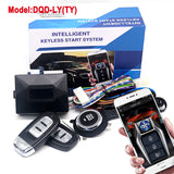 Universal Remote Start & Keyless Entry System with Engine Lock, Mobile App Control, and Anti-Theft Features