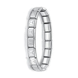 Stainless Steel Hologram Bracelet – Stylish & Durable Unisex Link Chain Jewelry