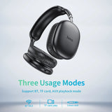 Auriculares inalámbricos HOCO W35 Air con Bluetooth 5.3, micrófono, audio de alta fidelidad, sonido estéreo, deportivos, controlador de 40 mm, 45 h