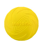 Durable Silicone Flying Disc - Chew-Resistant Dog Toy for Outdoor Play