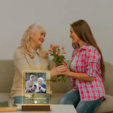 Personalized LED Music Photo Plaque with Custom Spotify Song