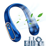 Bladeless Neck Fan – Ultra-Quiet, Hands-Free Cooling with 5-Speed Adjustable Wind