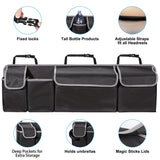 Universal Car Trunk Organizer for Back Seat Storage | Waterproof Foldable SUV Cargo Bag