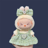1/12 Scale Labbubu Doll Clothes and Accessories for Baby Dolls