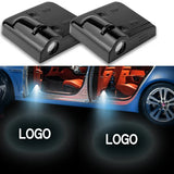 Universal LED Car Door Welcome Light - Wireless Ghost Shadow Projector with Custom Logo