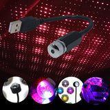 USB Car Roof Star Light - Romantic Gypsophila Atmosphere Lamp for Cars & Homes
