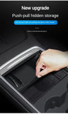 Tesla Model Y Center Console & Rear Trunk Storage Organizer Tray (2021–2024)