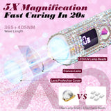 Portable Mini UV Nail Lamp – Handheld LED Nail Dryer for Gel Nails