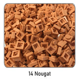 Mini 1x1 Self-Locking Building Bricks – Compatible with Major Brands