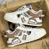 Men’s Canvas Sneakers – Casual Lace-Up Shoes for Spring & Autumn Walking or Running