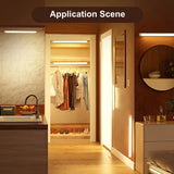 USB Rechargeable LED Motion Sensor Light - Wireless Cabinet Lighting for Kitchen, Bedroom & Hallway