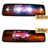 Universal Anti-Glare & Anti-Fog Rearview Mirror Film – Drive Safely in Any Condition!