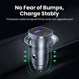20W Fast Car Charger – Dual USB & Type-C Power Adapter for iPhone, Samsung & More
