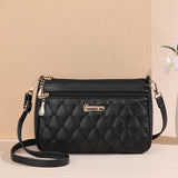 Elegante cartera de piel sintética: bolso de mano elegante y versátil para mujer