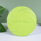 Durable Rubber Flying Disc Toy for Dogs