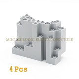 Mini Modern Building Block Rockery Set – Creative Architecture Model Toy for Teens & Adults