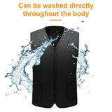 Unisex USB Heated Vest – Thick, Windproof, Sleeveless Thermal Waistcoat for Winter