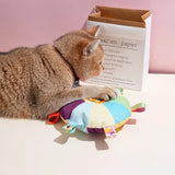 Plush Dog Frisbee Toy – Interactive Chew Toy with Squeaker for Dental Health & Play