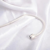 Pulsera de plata bañada en oro con dijes de moda: joyería elegante para mujeres