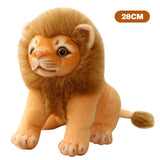 Realistic Lion Plush Toy – Ultra-Soft Stuffed Animal Pillow for Kids & Home Decor