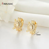 Trendy Gold Plated Hoop Earrings for Women – Classic Round Circle Design