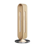 Soporte para auriculares de madera de bambú y aluminio: expositor de auriculares para juegos y soporte para guardar auriculares
