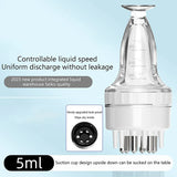 Hair Oil Applicator Comb with Scalp Massager & Precision Liquid Dispenser