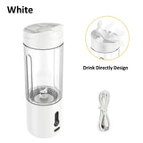 Mini licuadora portátil, exprimidor eléctrico de frutas, licuadora de jugo fresco de naranja, licuadora portátil recargable multifunción