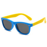 Gafas de sol clásicas de silicona para niños: protección UV400 para niños y niñas