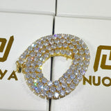 Men's Iced Out Tennis Chain Necklace - 3mm to 6mm Cubic Zirconia Hip Hop Jewelry