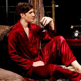 Men's Silk Pajamas – Comfortable & Stylish Casual Sleepwear for Relaxation