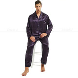 Men's Silk Pajamas – Comfortable & Stylish Casual Sleepwear for Relaxation