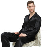 Men's Silk Pajamas – Comfortable & Stylish Casual Sleepwear for Relaxation