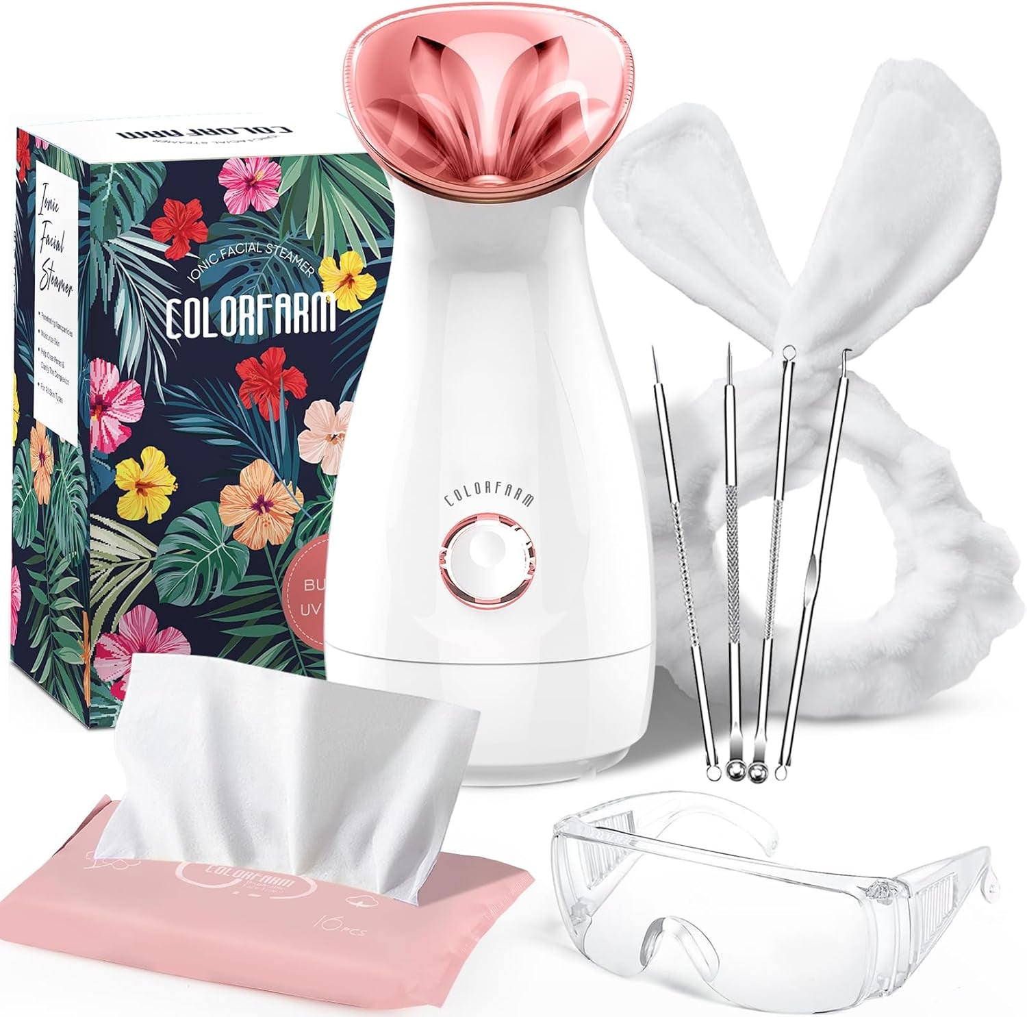 Nano Ionic Facial Steamer – Deep Cleansing Skin Hydration