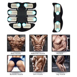 EMS Abdominal Muscle Toning Trainer ABS Stimulator Toner Fitness Binder Gym Belt