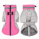 Waterproof Reflective Dog Jacket – Warm Winter Coat with D-Ring