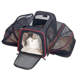 Pet Carrier Backpack – Portable, Breathable & Foldable Shoulder Bag for Cats & Dogs