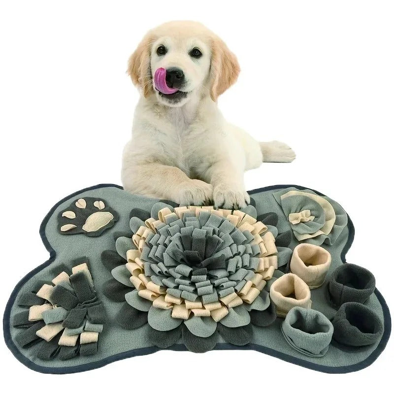 Alfombrilla olfativa para Mascotas: Juguete Interactivo de Búsqueda de Alimentos y Alimentación Lenta para Perros