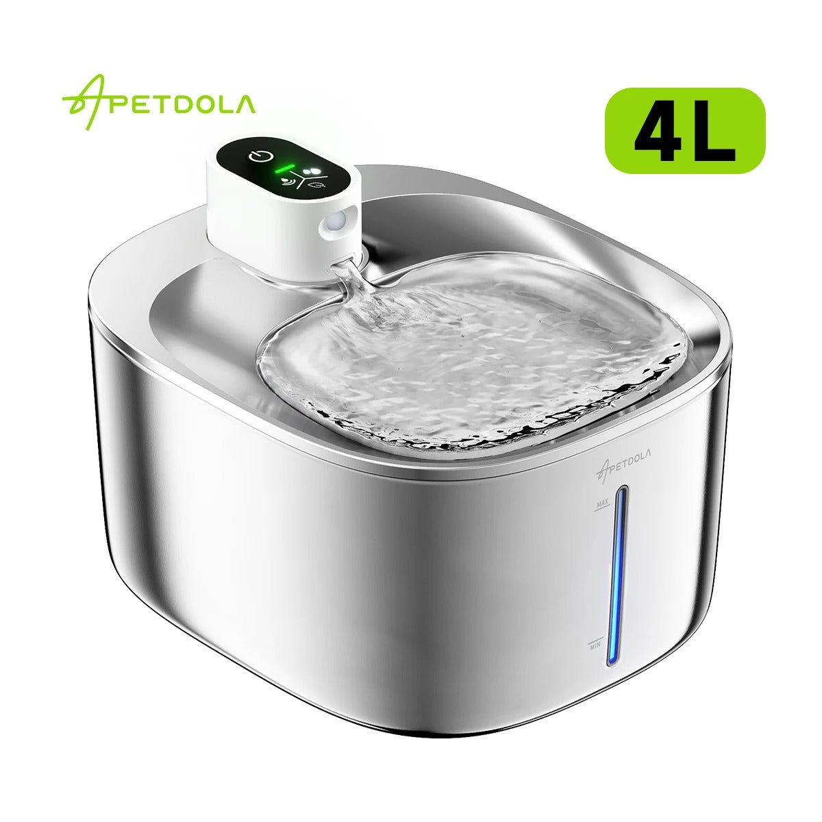 4L Wireless Cat Water Fountain – Automatic Pet Drinking Dispenser with Sensor