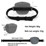 Silicone Dog Treat Bag – Portable & Hands-Free Training Pouch