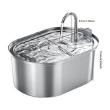 Smart Cat Water Fountain - Automatic Pet Drinker, Water Feeder & Dispenser for Cats and Dogs