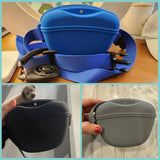 Silicone Dog Treat Bag – Portable & Hands-Free Training Pouch