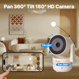 Tuya WiFi Indoor Security Camera – 4MP HD, Pan/Tilt, Night Vision & Motion Detection