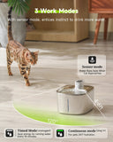 4L Wireless Cat Water Fountain – Automatic Pet Drinking Dispenser with Sensor