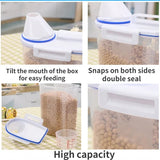 Moisture-Proof Pet Food Storage Container – 2kg Capacity with Measuring Cup