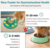 Juguete interactivo tipo rompecabezas para perros y comedero lento: tablero para rascar uñas 3 en 1 para estimulación cerebral