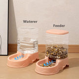 Automatic Pet Feeder & Water Dispenser – 3.8L Gravity-Fed System