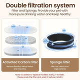 Stainless Steel Cat Water Fountain – Automatic Pet Drinking Dispenser with Smart Features