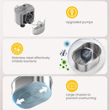 Smart Cat Water Fountain - Automatic Pet Drinker, Water Feeder & Dispenser for Cats and Dogs