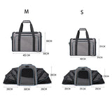 Pet Carrier Backpack – Portable, Breathable & Foldable Shoulder Bag for Cats & Dogs